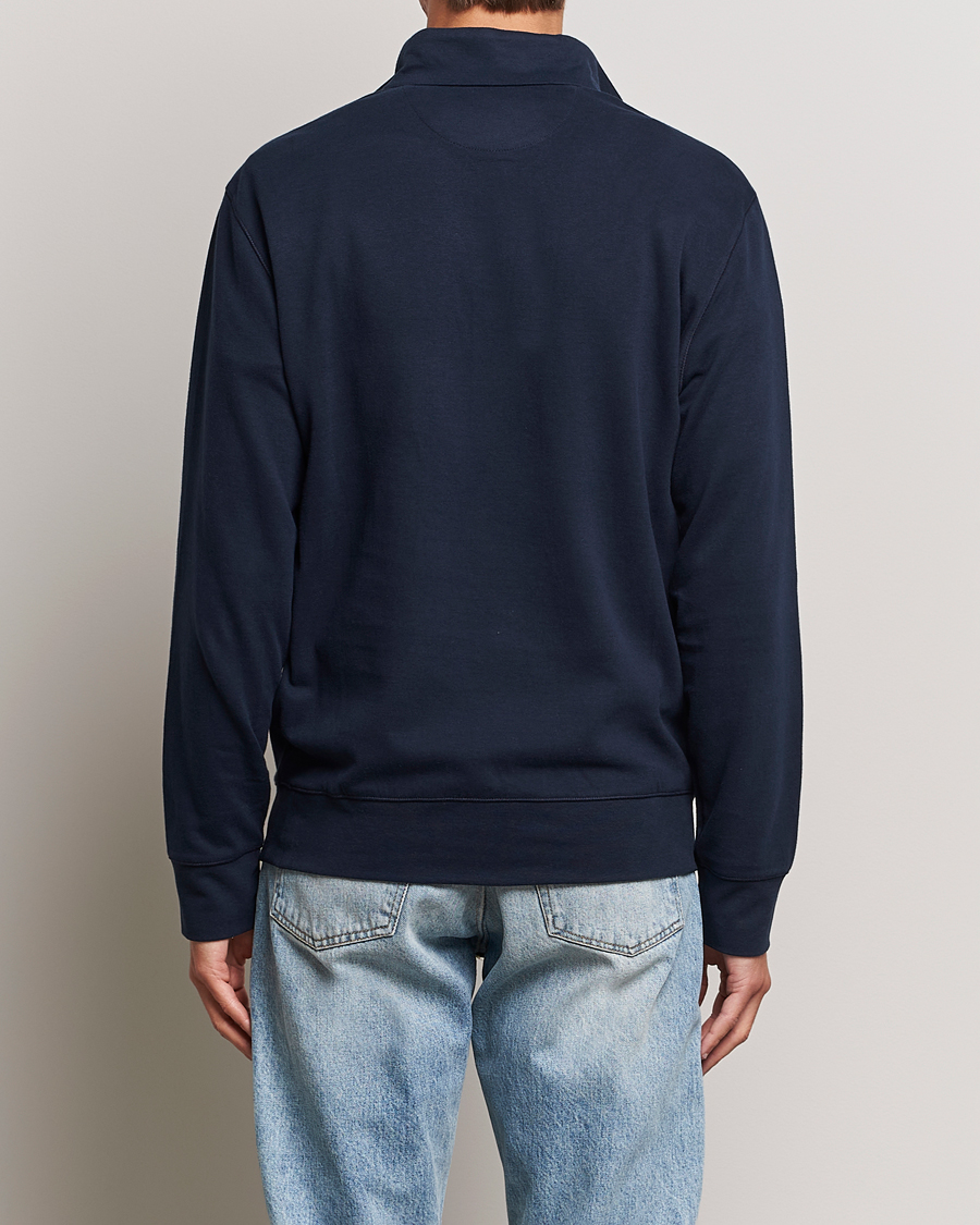 Herren | Pullover | Polo Ralph Lauren | Double Knit Half-Zip Sweater Aviator Navy