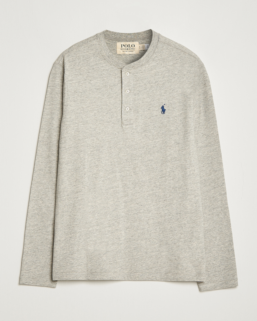 Herren | Pullover | Polo Ralph Lauren | Slub Jersey Henley Loft Heather