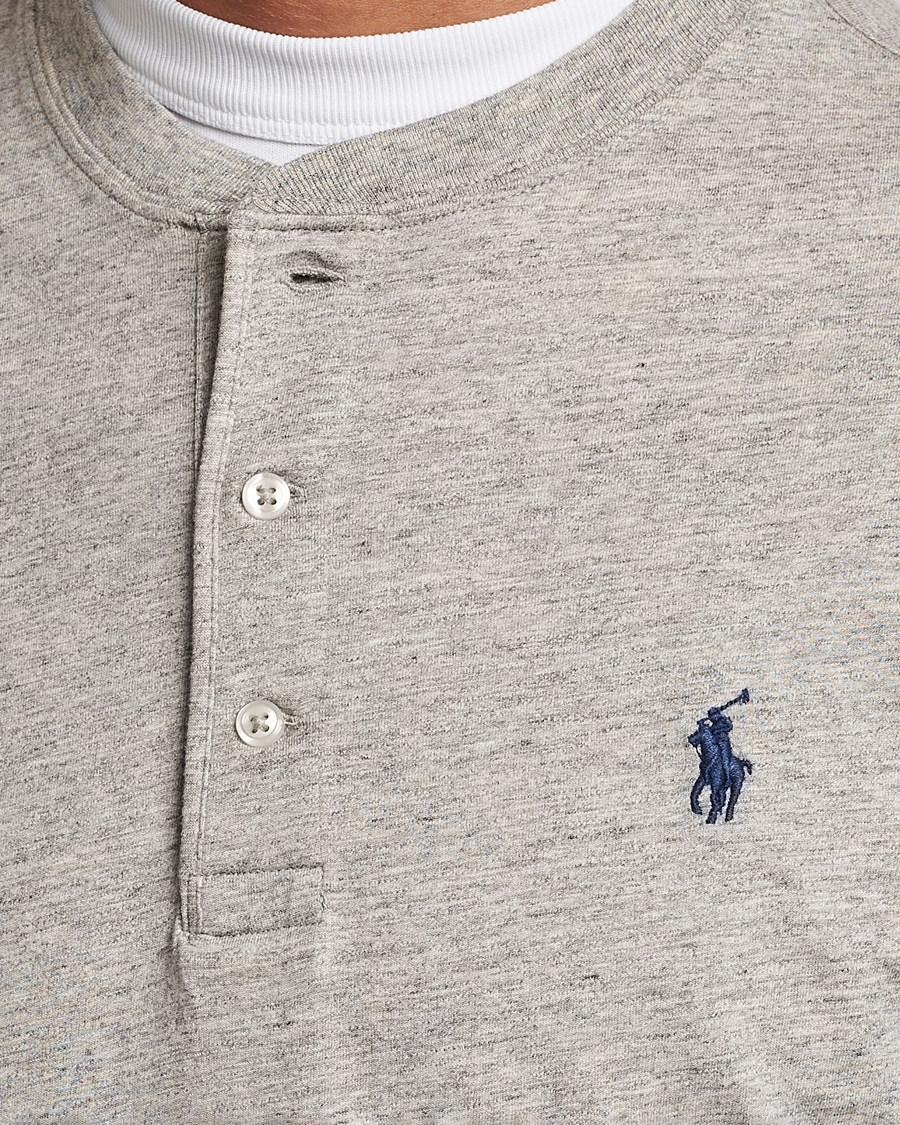 Herren | Pullover | Polo Ralph Lauren | Slub Jersey Henley Loft Heather