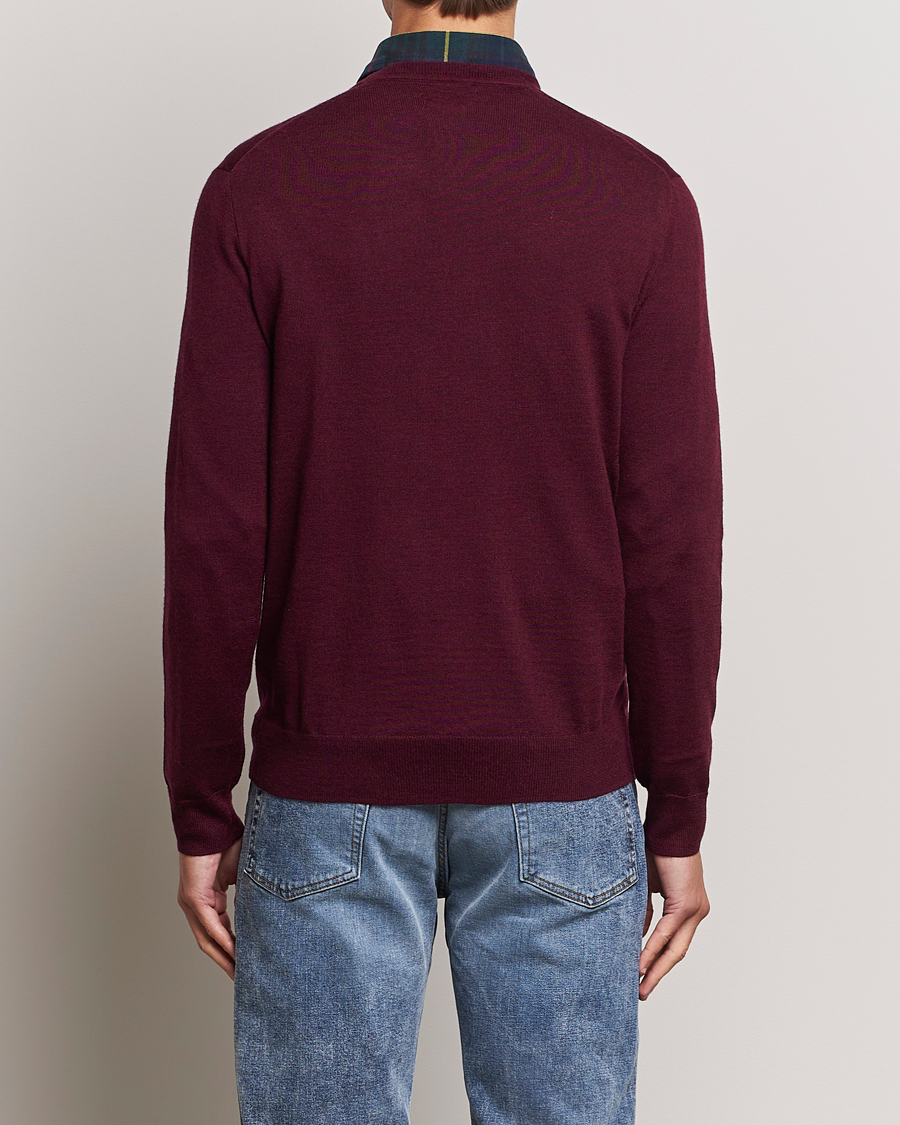 Herren | Pullover | Polo Ralph Lauren | Merino Crew Neck Pullover Aged Wine Heather