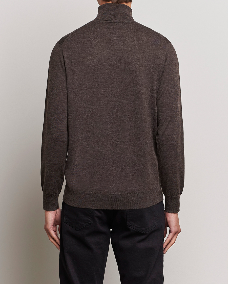 Herren | Pullover | Polo Ralph Lauren | Merino Knitted Rollneck Brown Heather