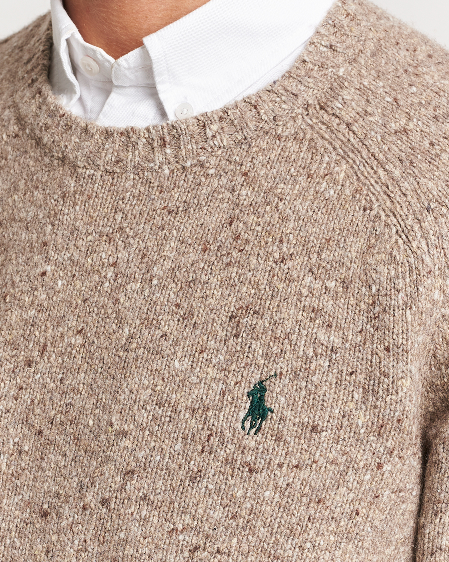 Herren | Pullover | Polo Ralph Lauren | Wool Knitted Donegal Sweater Bark