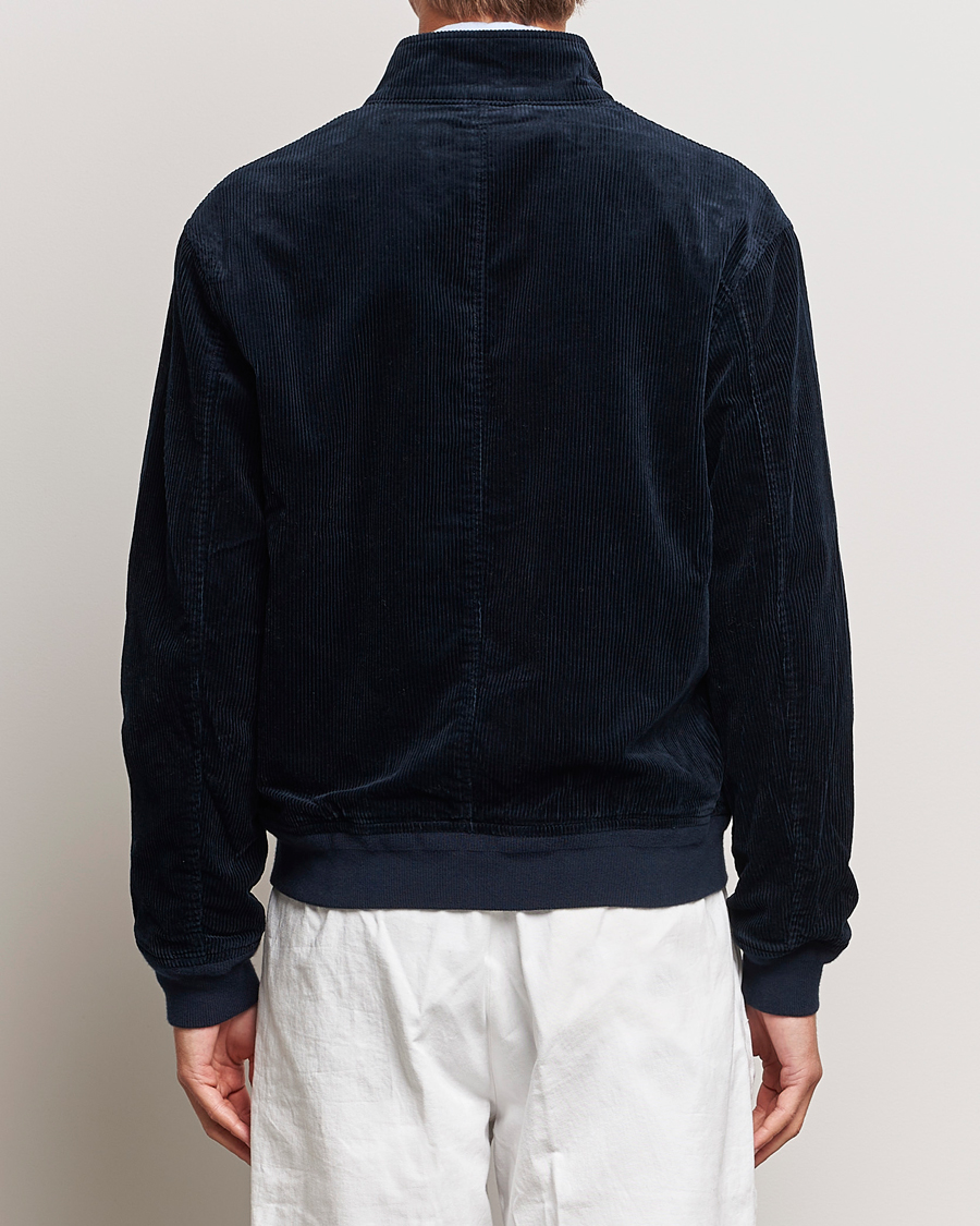 Herren | Jacken | Polo Ralph Lauren | Corduroy Lined Harrington Jacket Aviator Navy