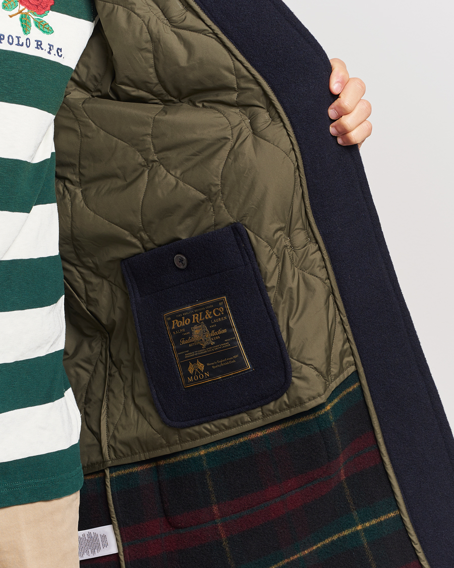 Herren | Jacken | Polo Ralph Lauren | Wool Doublefaced Duffle Coat Navy