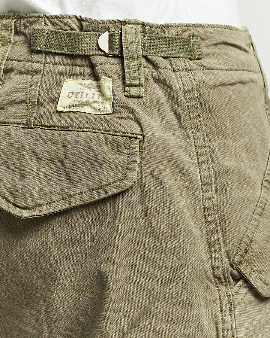 Herren | Hosen | Polo Ralph Lauren | Slub Canvas Cargo Pants Outdoors Olive