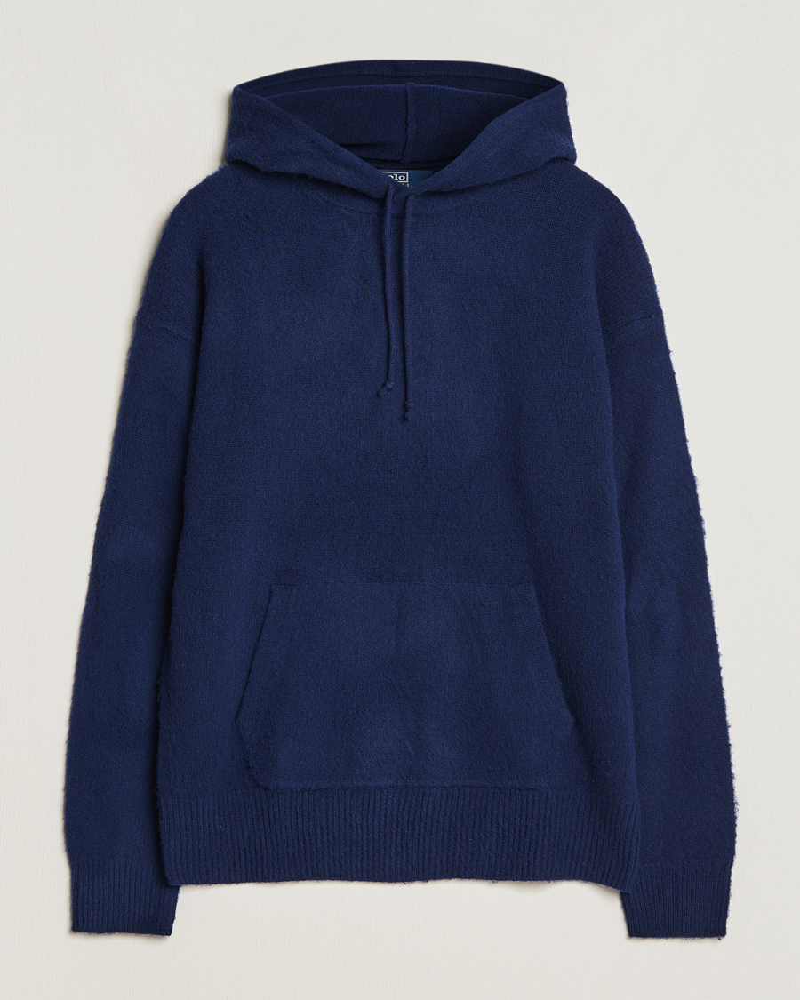 Herren | Pullover | Polo Ralph Lauren | Wool/Cashmere Hood Bright Navy