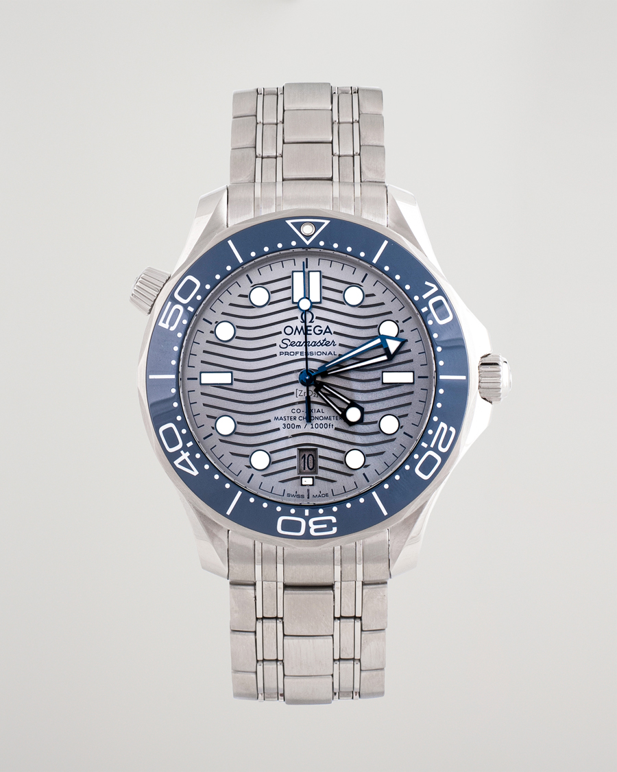 Herren | Omega Pre-Owned Seamaster Diver 300M 210.30.42.20.06.001 Steel Sil Steel Black | Omega Pre-Owned | Seamaster Diver 300M 210.30.42.20.06.001 Steel Sil Steel Black