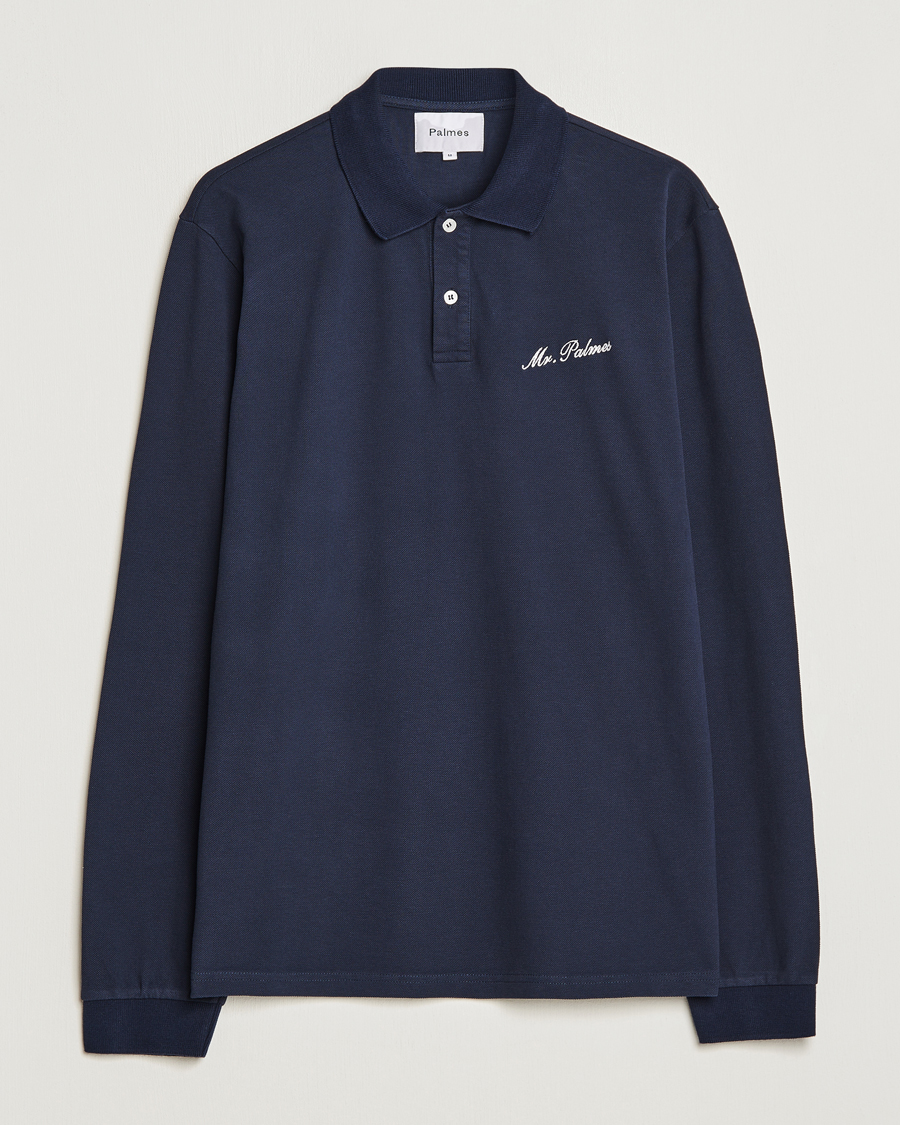 Herren | Pullover | Palmes | Mister Long Sleeve Polo Navy
