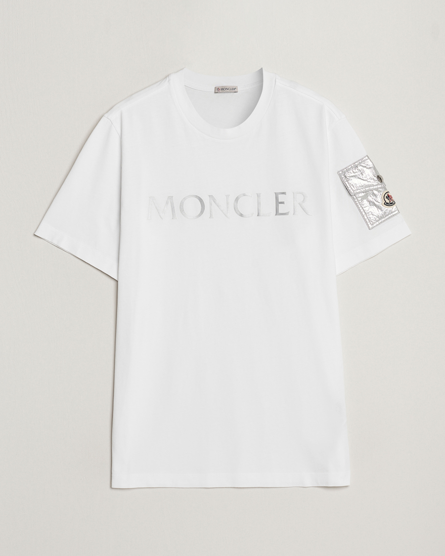 Herren | T-Shirts | Moncler | Sleeve Pocket T-shirt White