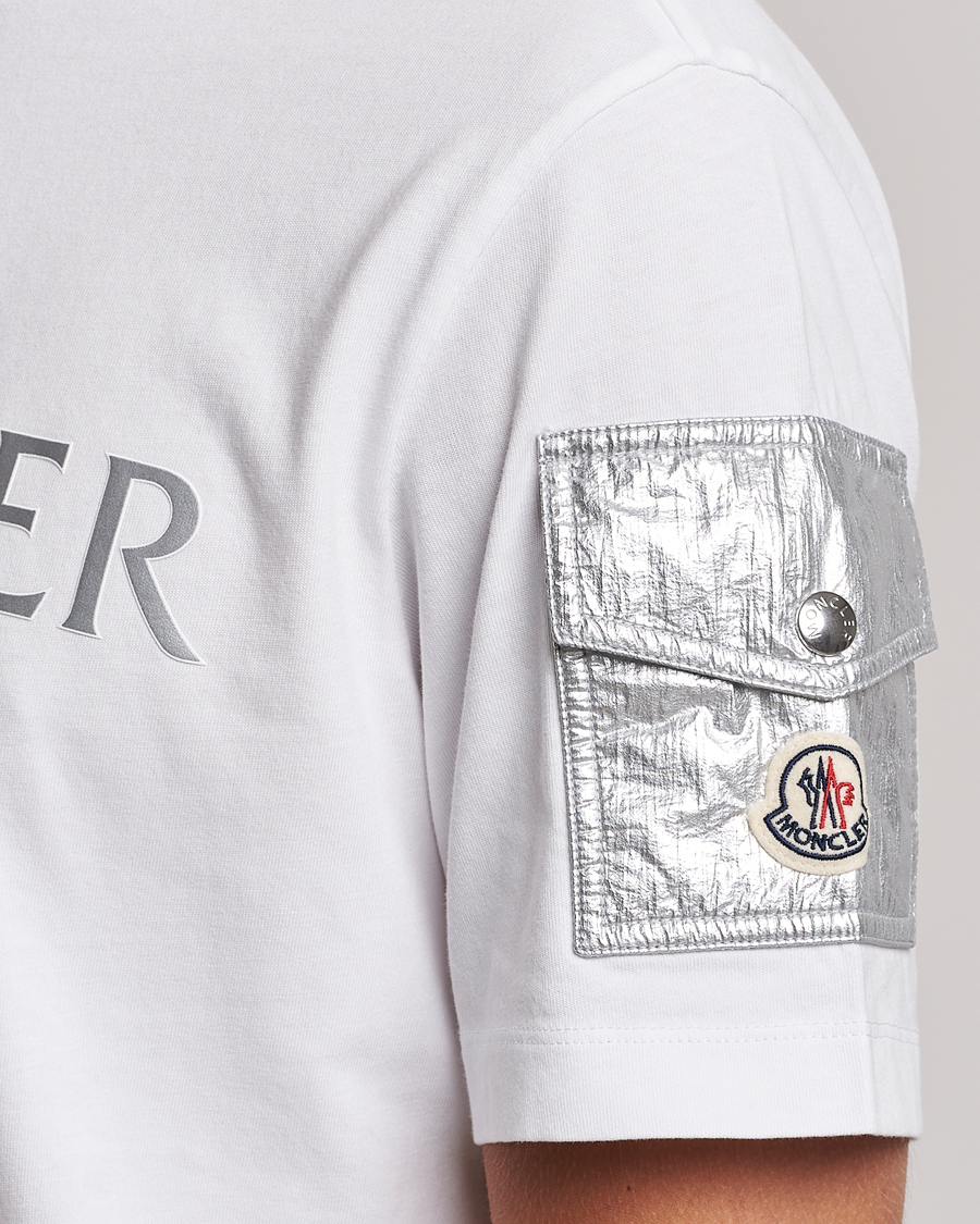 Herren | T-Shirts | Moncler | Sleeve Pocket T-shirt White