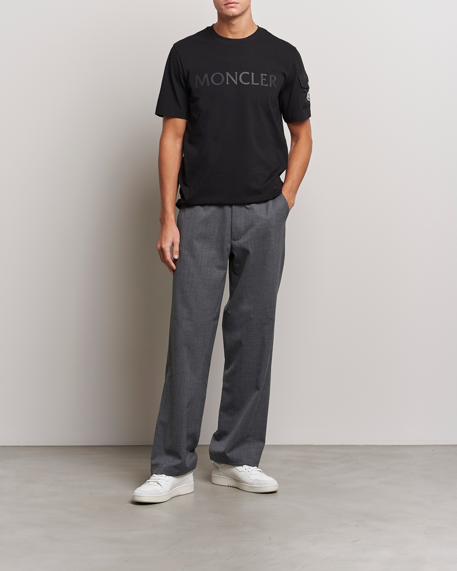 Herren | T-Shirts | Moncler | Sleeve Pocket T-shirt Black