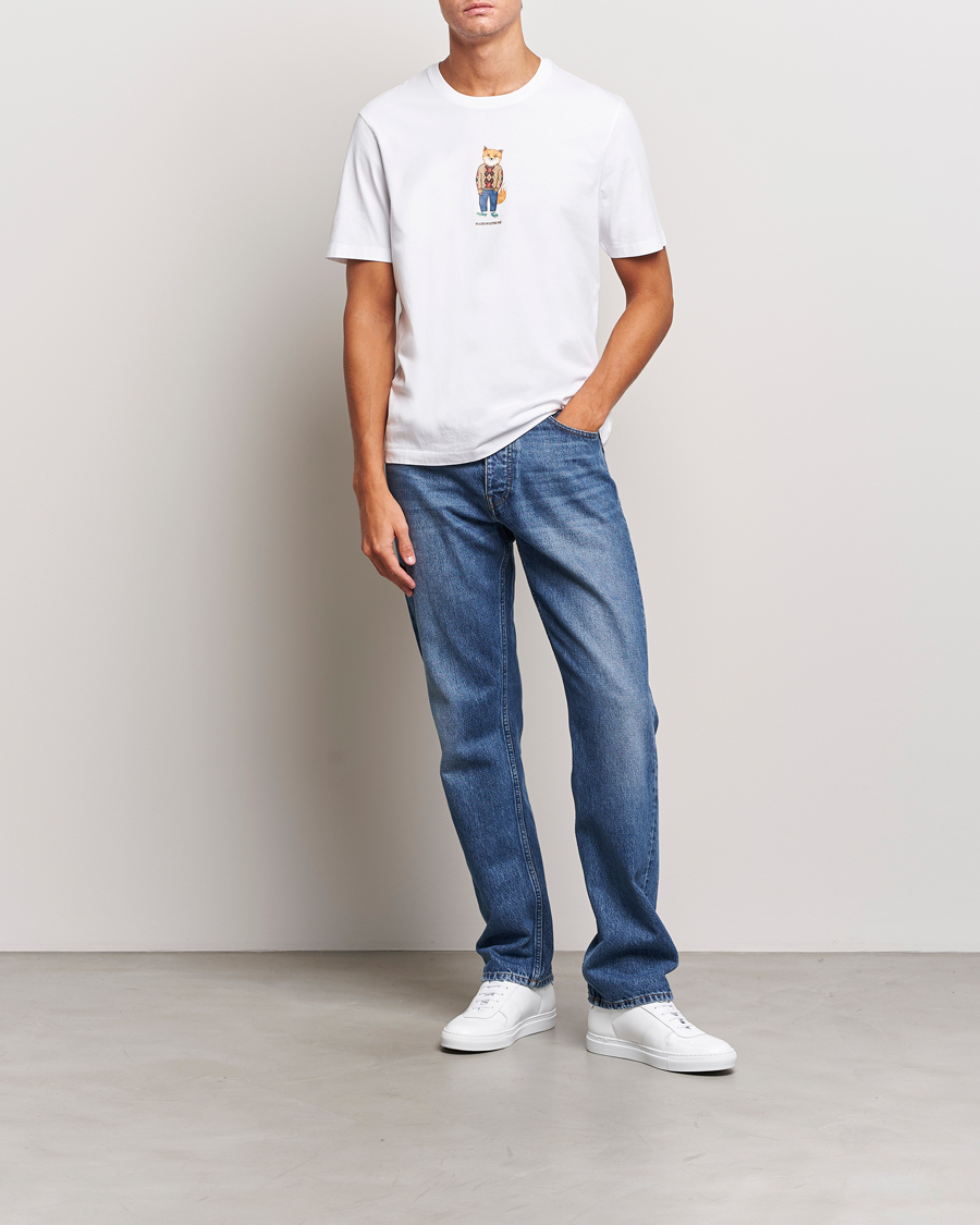 Herren | T-Shirts | Maison Kitsuné | Dressed Fox T-Shirt White