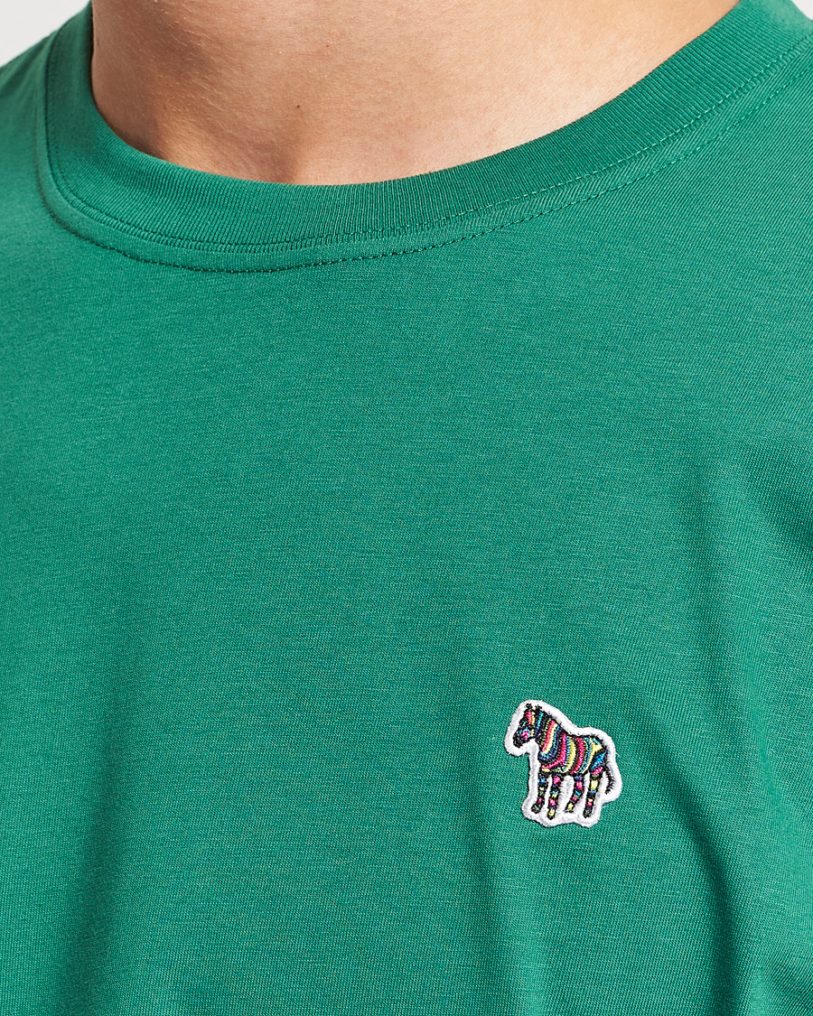 Herren | T-Shirts | PS Paul Smith | Organic Cotton Zebra T-Shirt Green
