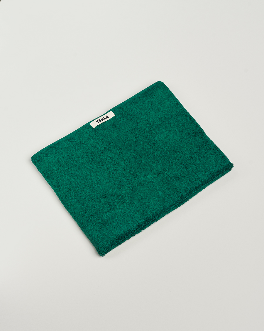 Herren | Tekla Organic Terry Bath Towel Teal Green | Tekla | Organic Terry Bath Towel Teal Green