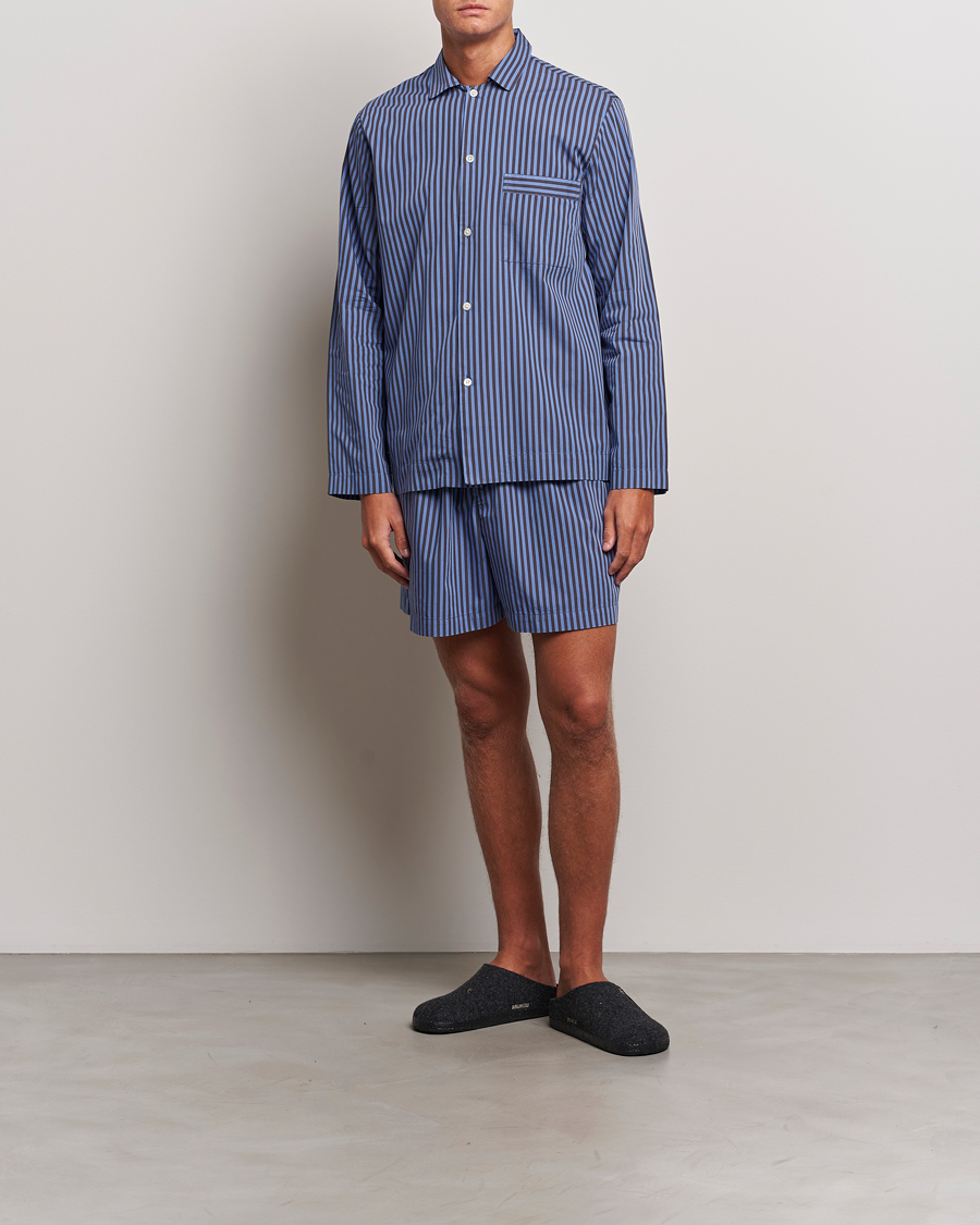 Herren | Schlafanzüge & Bademäntel | Tekla | Poplin Pyjama Shorts Verneuil Stripes