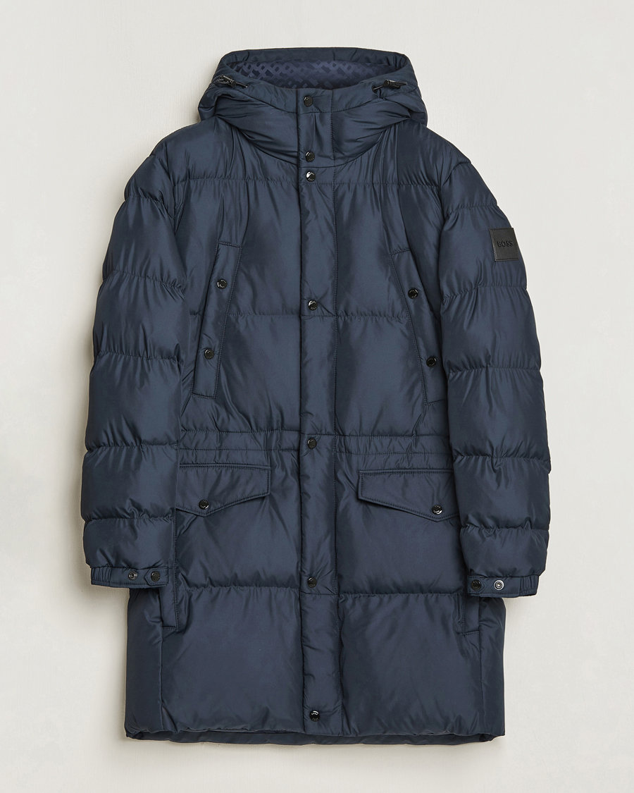 Herren | Jacken | BOSS BLACK | Condolo Puffer Parka Dark Blue