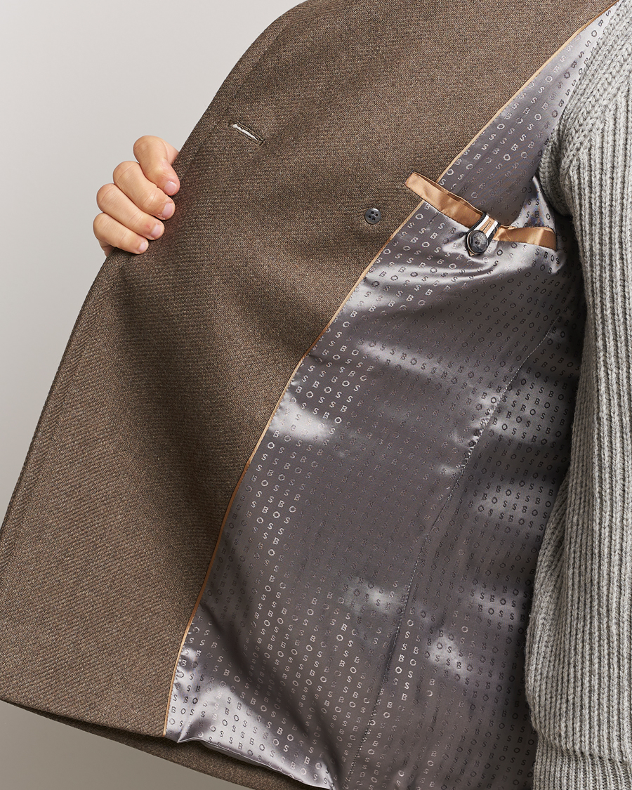 Herren | Jacken | BOSS BLACK | Hyde Peacoat Open Green