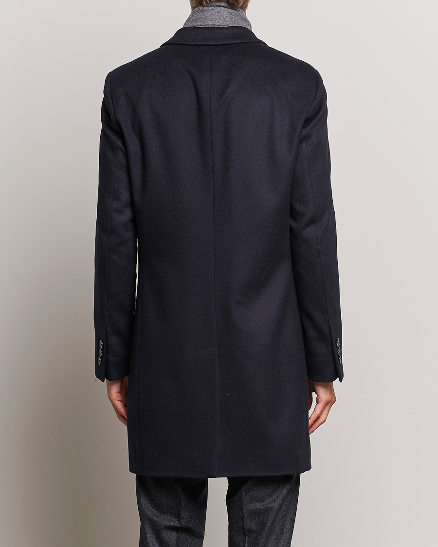Herren | Jacken | BOSS BLACK | Hyde Wool/Cashmere Coat Dark Blue