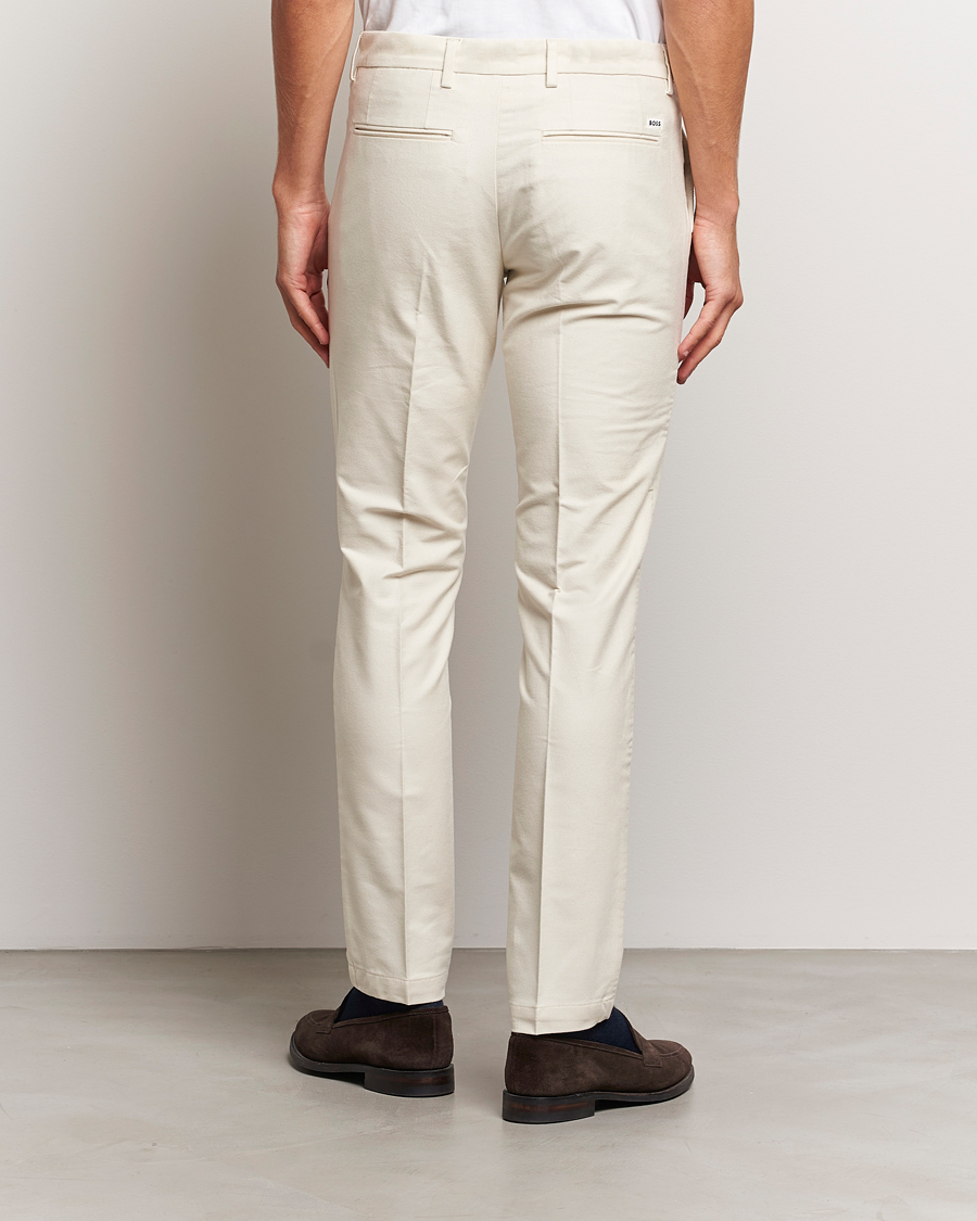 Herren | Hosen | BOSS BLACK | Kaito1 Structured Chinos Open White