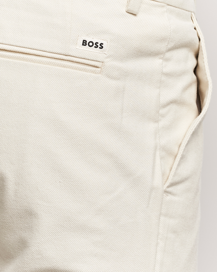 Herren | Hosen | BOSS BLACK | Kaito1 Structured Chinos Open White