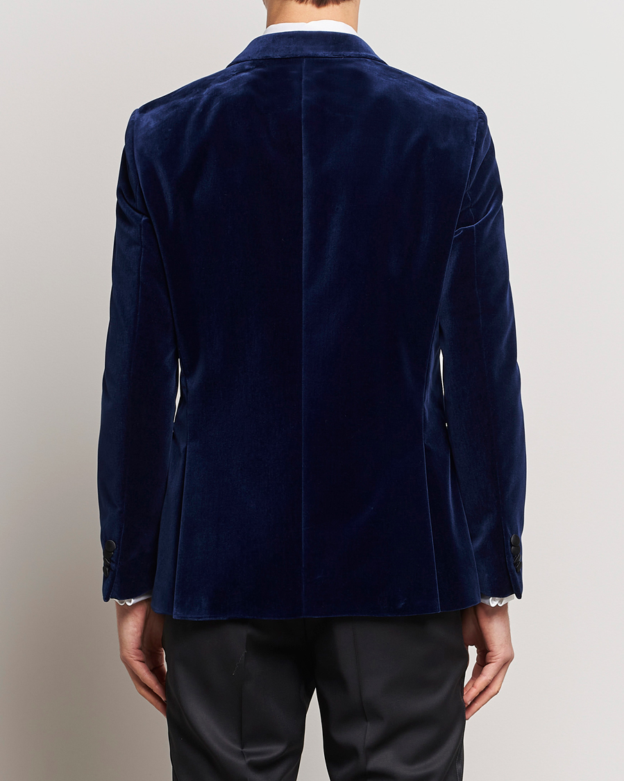 Herren | Sakkos | BOSS BLACK | Hutson Velvet Tuxedo Blazer Dark Blue