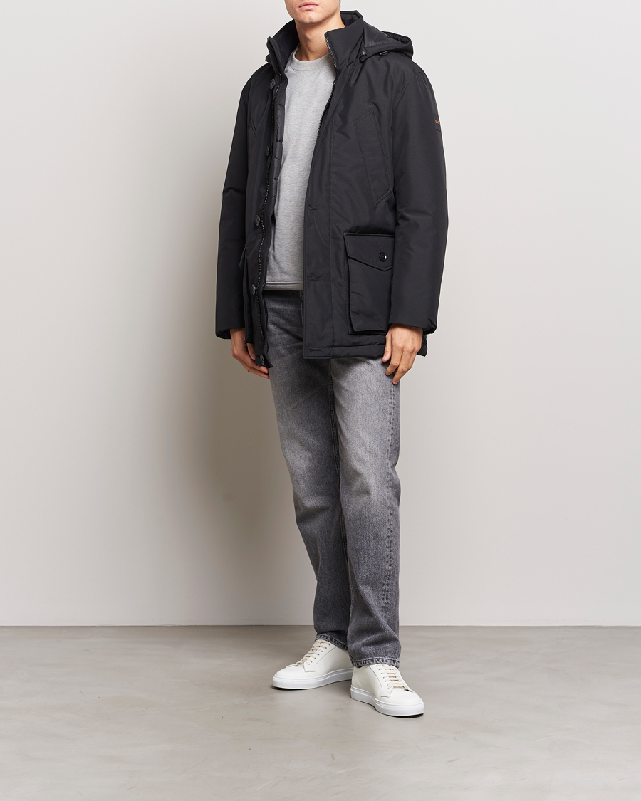 Herren | Jacken | BOSS ORANGE | Osiass Parka Black