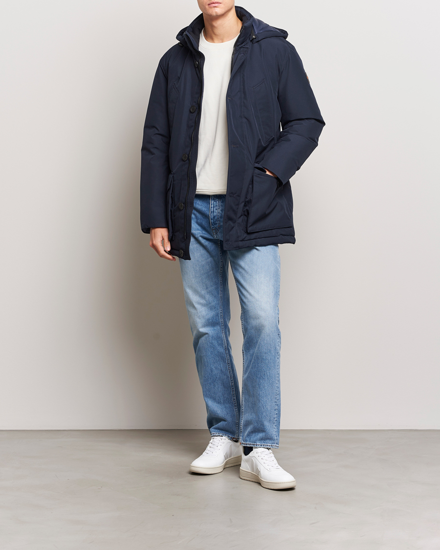 Herren | Jacken | BOSS ORANGE | Osiass Parka Dark Blue