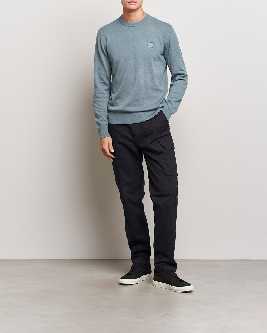 Herren | Pullover | BOSS ORANGE | Kanovano Knitted Sweater Open Green