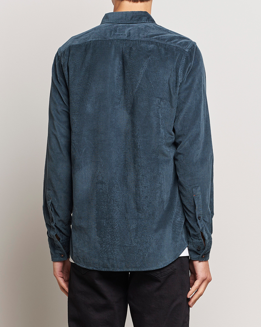 Herren | Hemden | BOSS ORANGE | Relegant Corduroy Shirt Open Green
