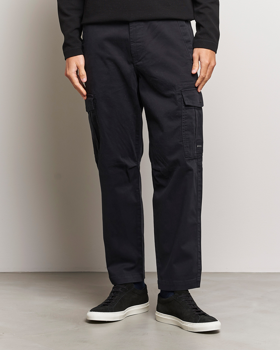 Herren | Hosen | BOSS ORANGE | Sisla Cargo Pants Black