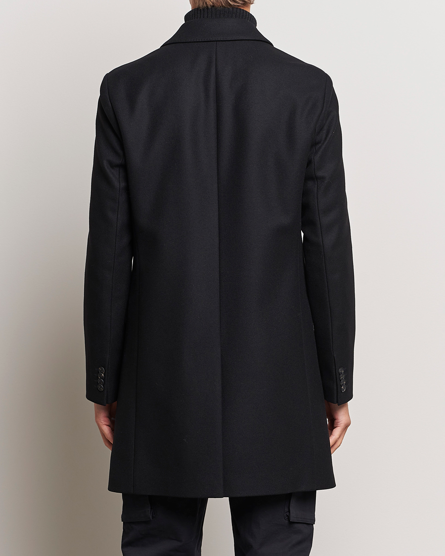 Herren | Jacken | HUGO | Migor Wool Coat Black