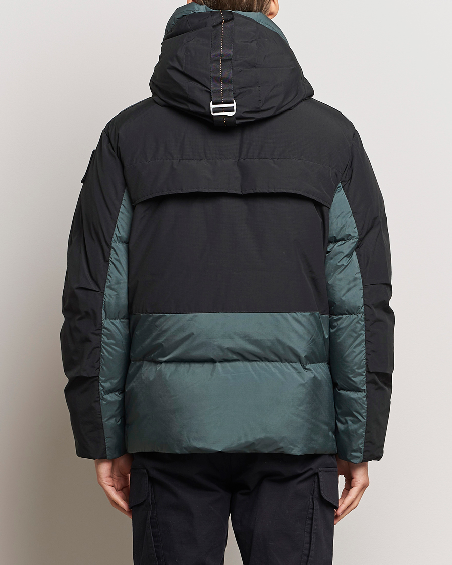 Herren | Jacken | Parajumpers | Ronin Foul Weather Down Parka Black/Green Gables