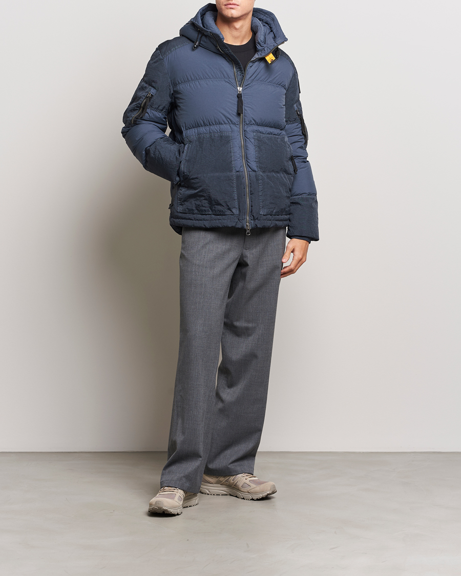 Herren | Jacken | Parajumpers | Tomcat Garment Dyed Rescue Puffer Dark Avio