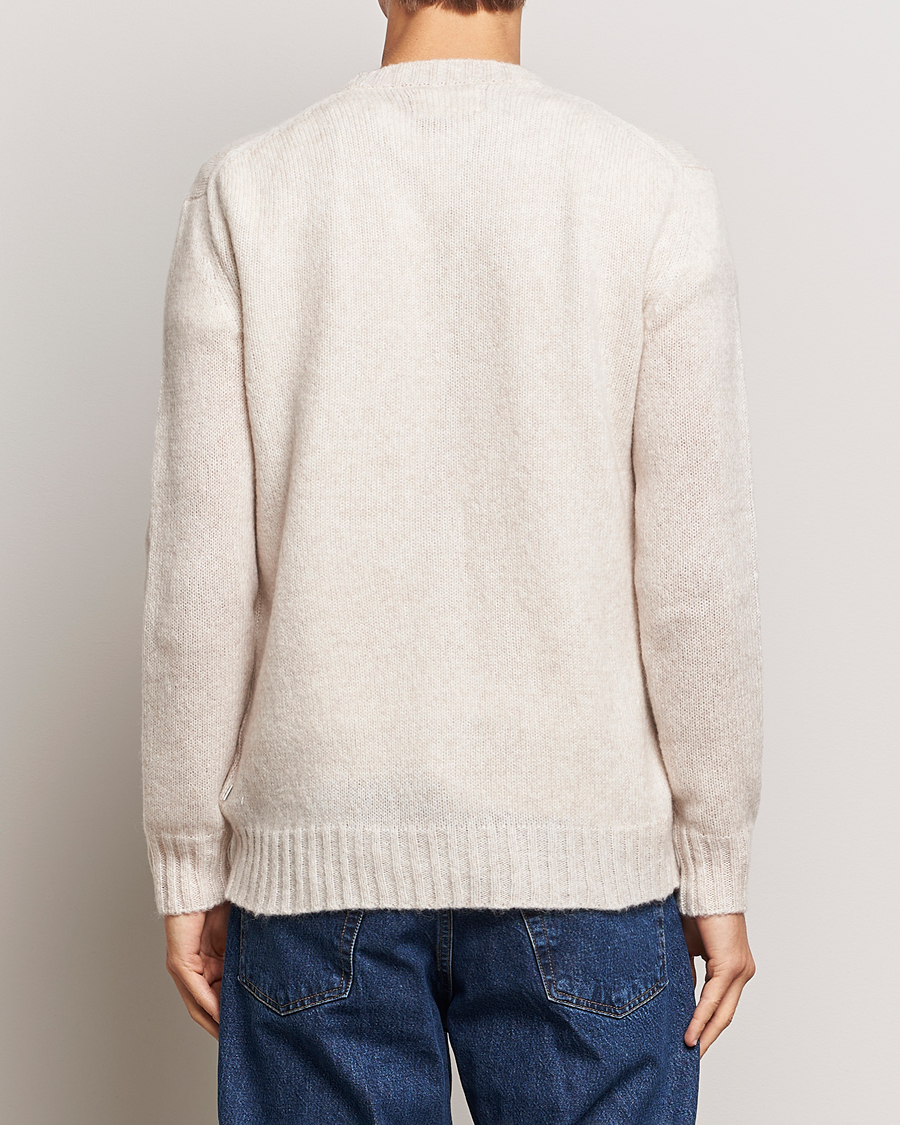 Herren | Pullover | NN07 | Lee Brushed Wool Crew Neck Oat