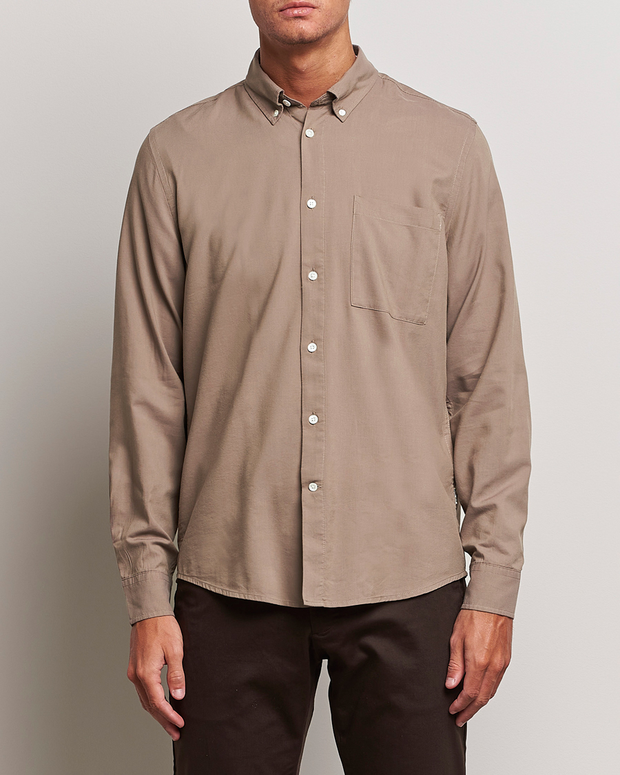 Herren | Hemden | NN07 | Arne Tencel Shirt Shitake