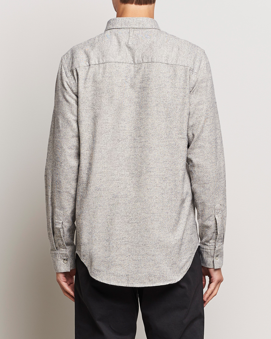 Herren | Hemden | NN07 | Cohen Brushed Flannel Shirt Black Multi