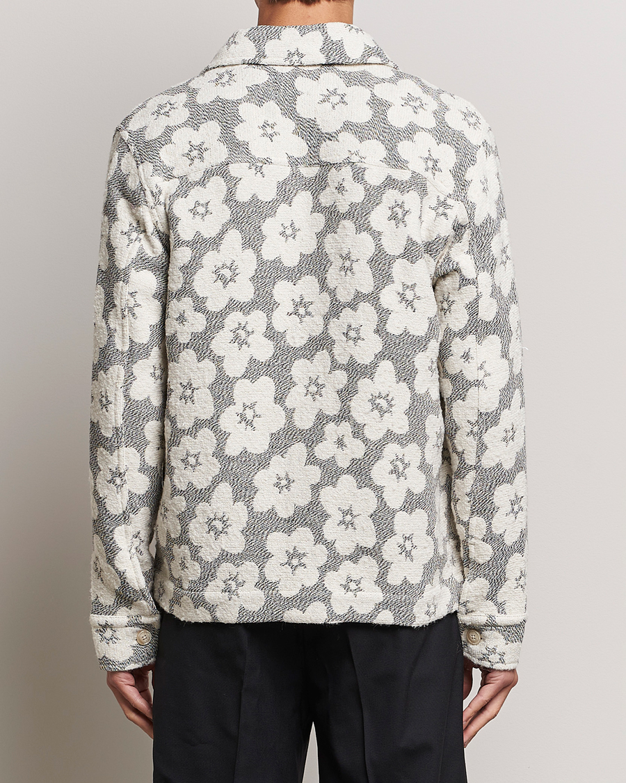 Herren | Jacken | NN07 | Rahim Flower Shirt Jacket White/Black