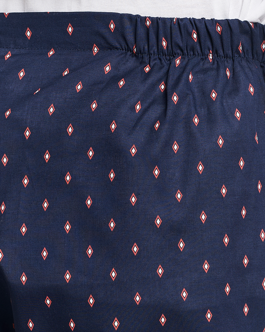 Herren | Schlafanzüge & Bademäntel | Derek Rose | Cotton Pyjama Set Navy