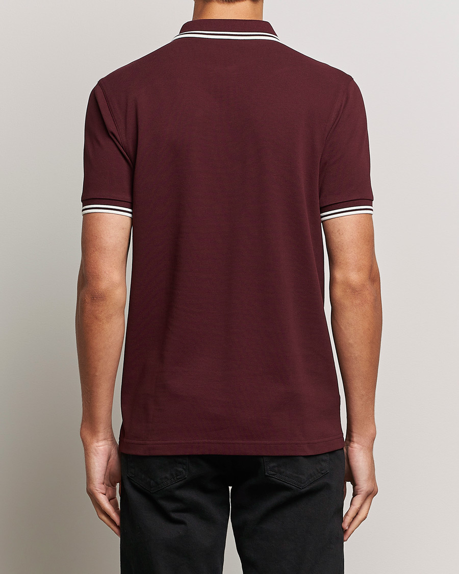 Herren | Poloshirts | Fred Perry | Twin Tipped Polo Shirt Oxblood
