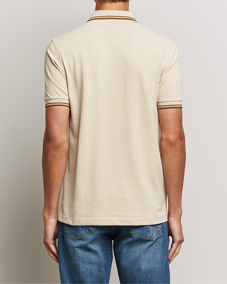 Herren | Poloshirts | Fred Perry | Twin Tipped Polo Shirt Oatmeal