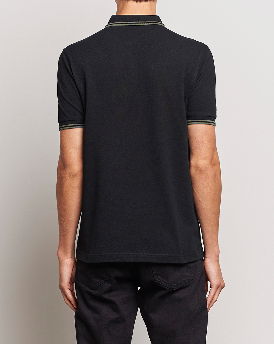Herren | Poloshirts | Fred Perry | Twin Tipped Polo Shirt Black