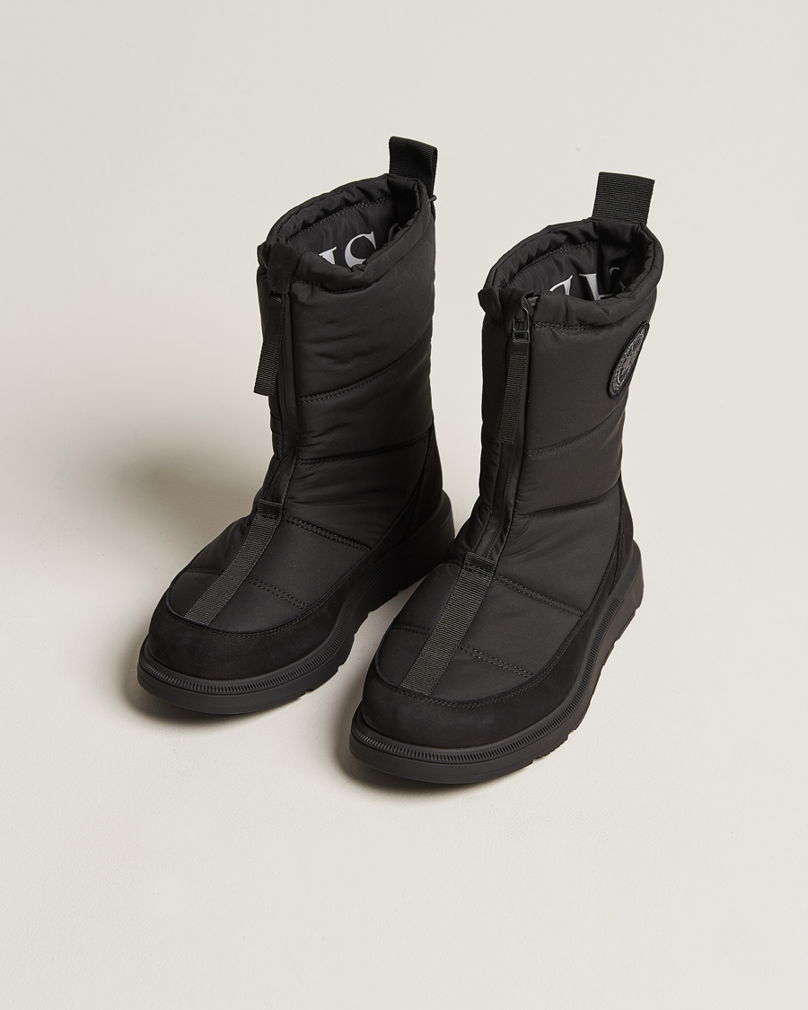 Herren | Canada Goose Crofton Fold Down Puffer Boot Black | Canada Goose | Crofton Fold Down Puffer Boot Black