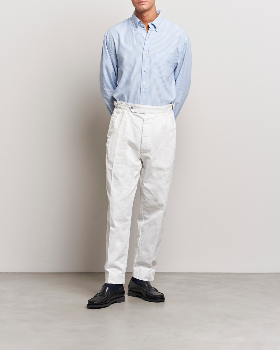 Herren | Hemden | GANT | Regular Fit Archive Oxford Striped Shirt Muted Blue