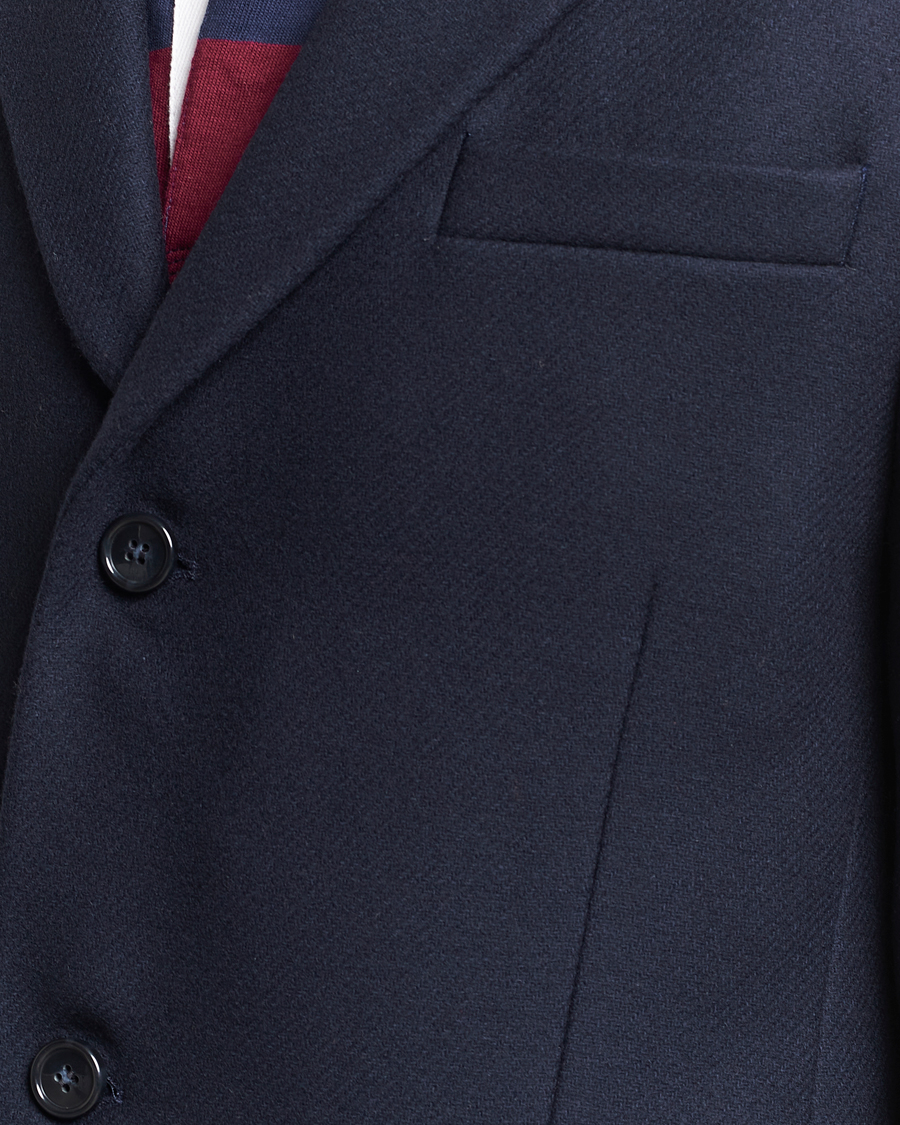 Herren | Jacken | GANT | Tailored Wool Coat Night Blue