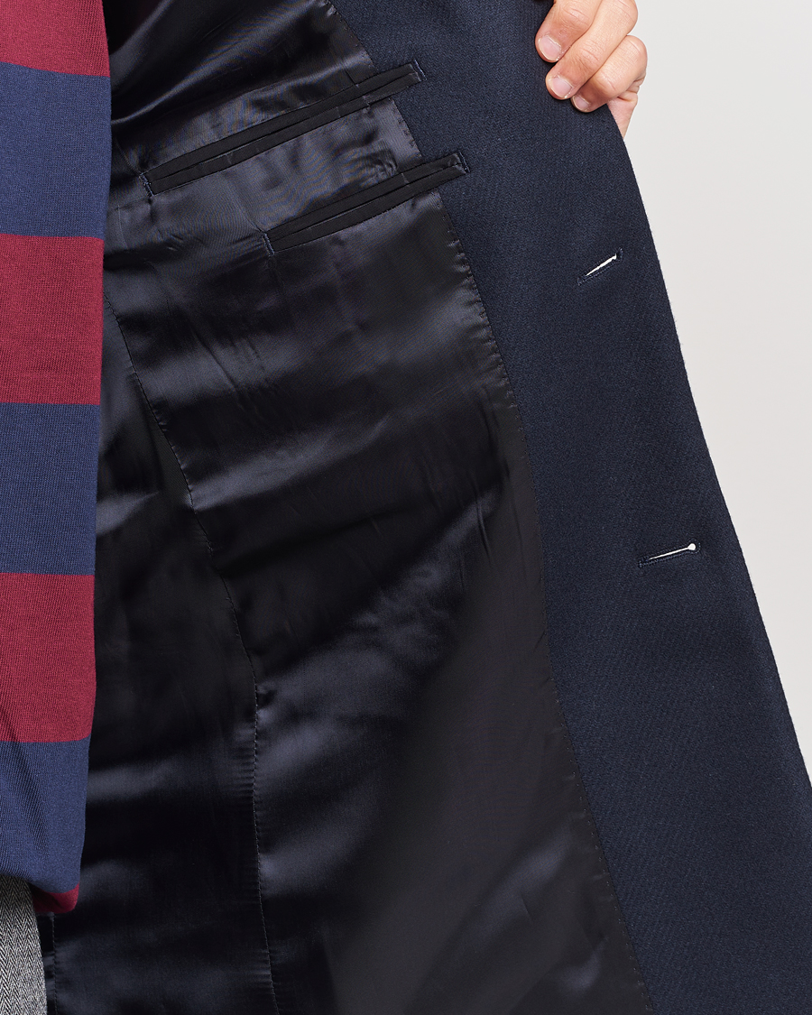 Herren | Jacken | GANT | Tailored Wool Coat Night Blue