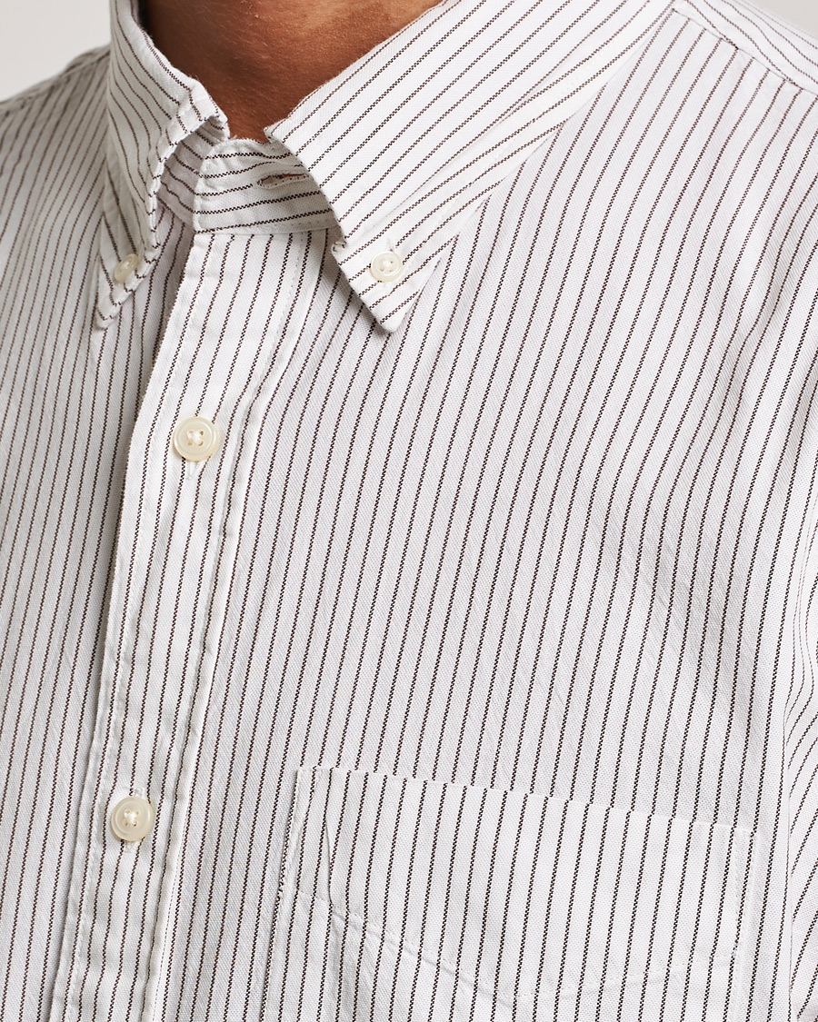 Herren | Hemden | GANT | Regular Fit Archive Oxford Striped Shirt Eggshell