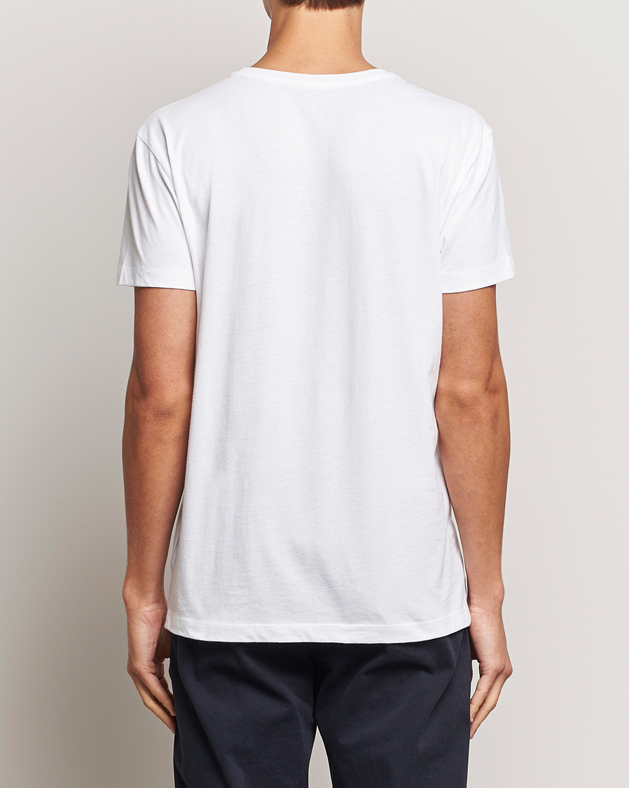 Herren | T-Shirts | GANT | 2-Pack Crew Neck T-Shirt Navy/White
