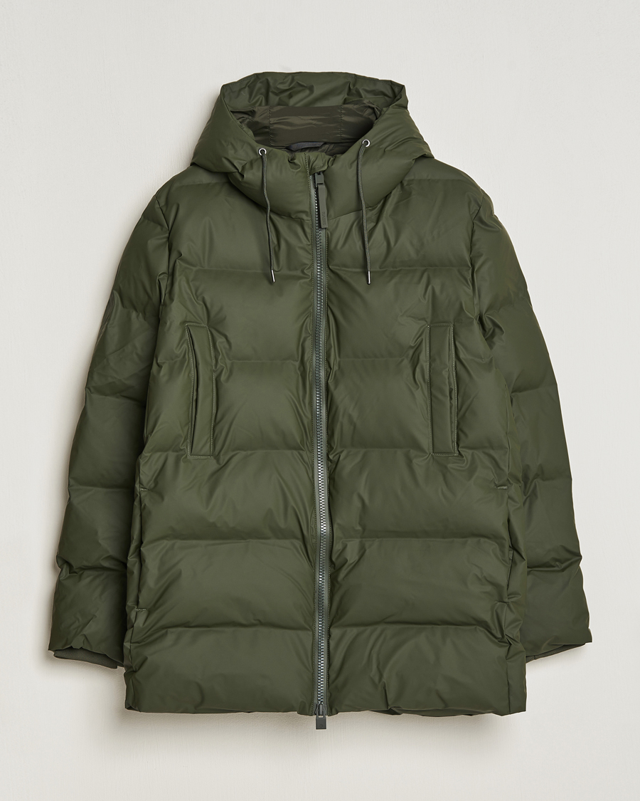Herren | Jacken | RAINS | Alta Puffer Parka Green
