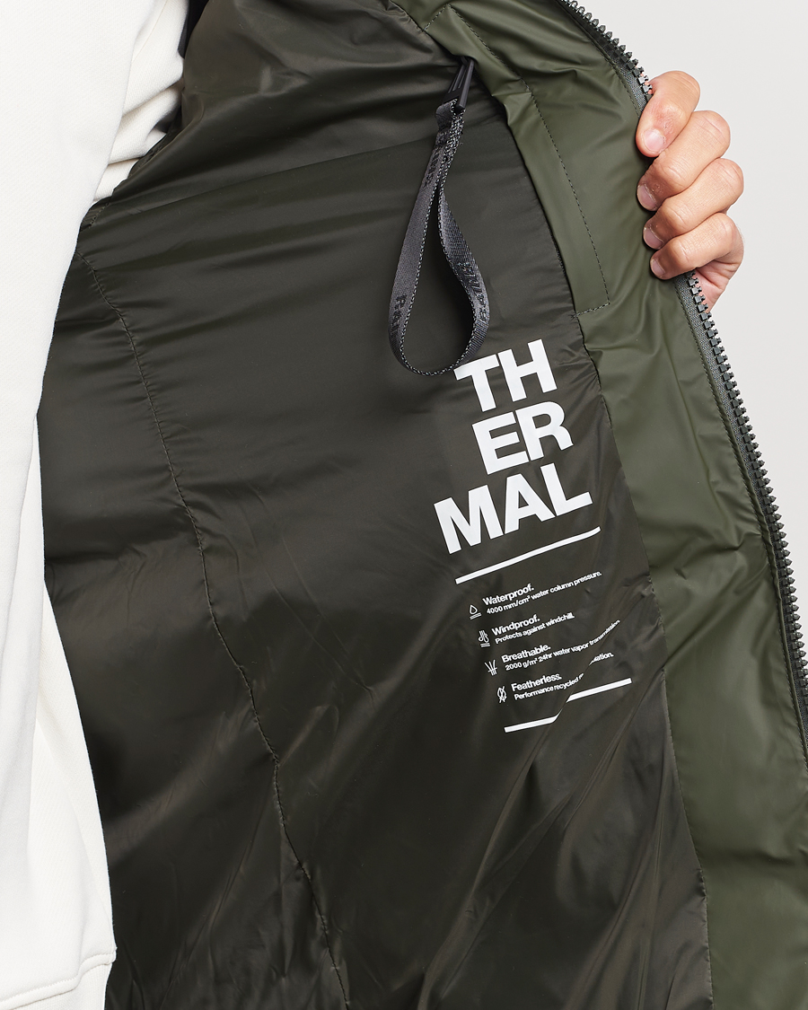 Herren | Jacken | RAINS | Alta Puffer Parka Green