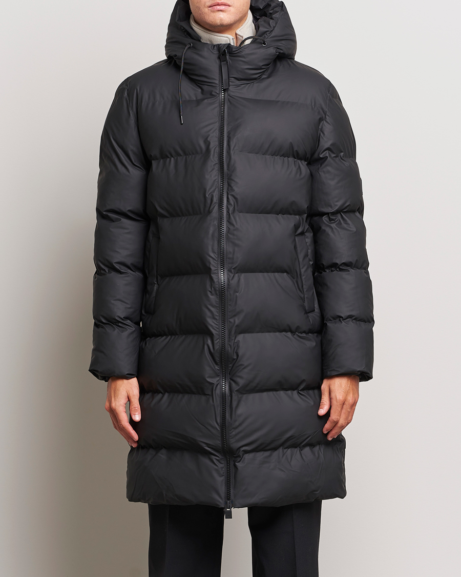 Herren | Jacken | RAINS | Alta Long Puffer Jacket Black